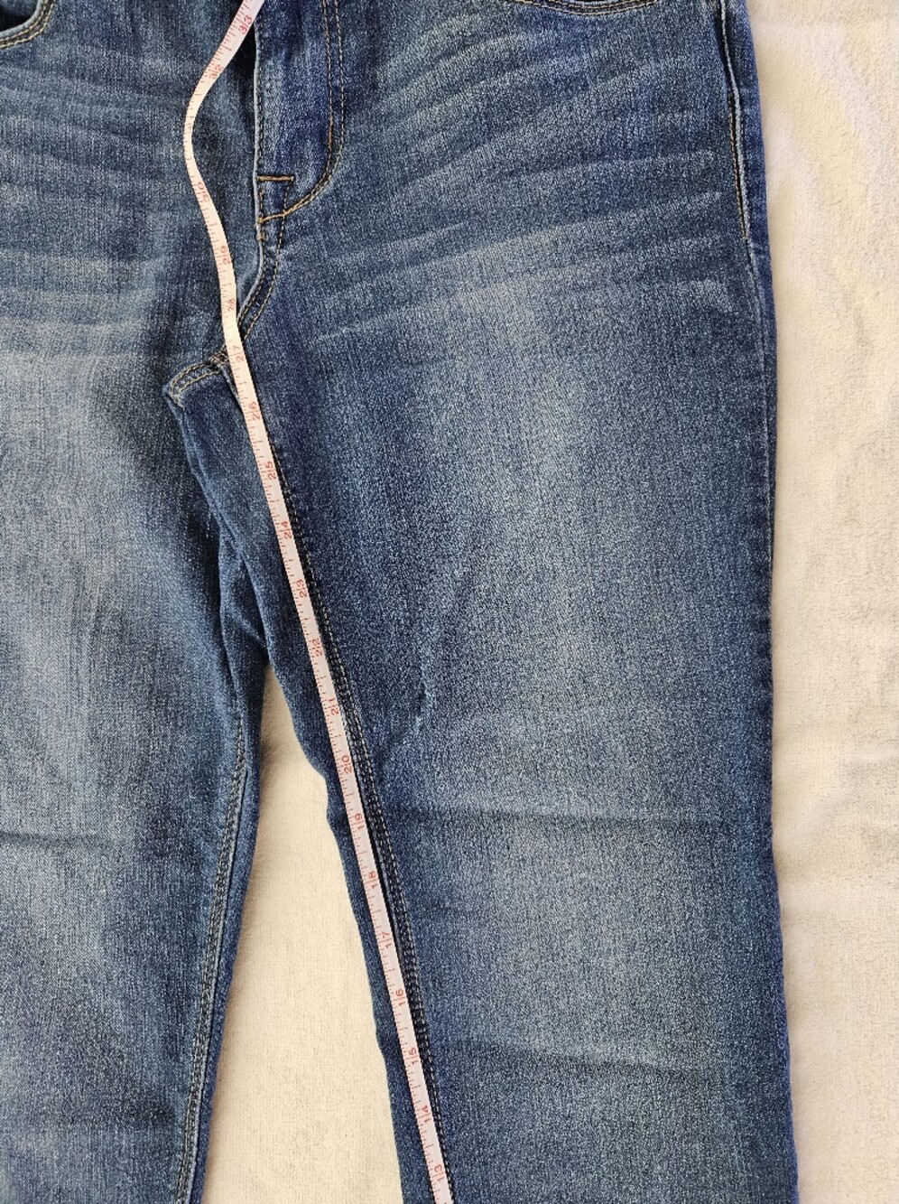 1822 Denim Adrianna Skinny Jeans Size 8 Medium Wash Stretch - Picture 8 of 12